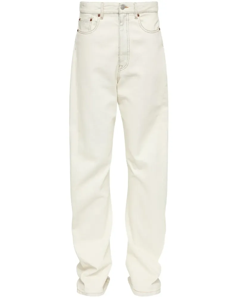Maison Margiela Five-Pocket-Jeans - Weiß Weiß