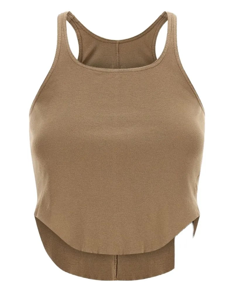 DRKSHDW by Rick Owens Tanktop mit unbearbeitetem Saum - Nude Nude