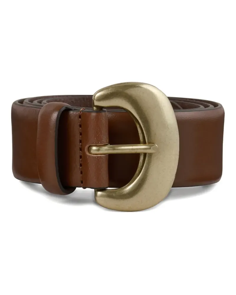 ba&sh Brad buckle belt - Braun Braun