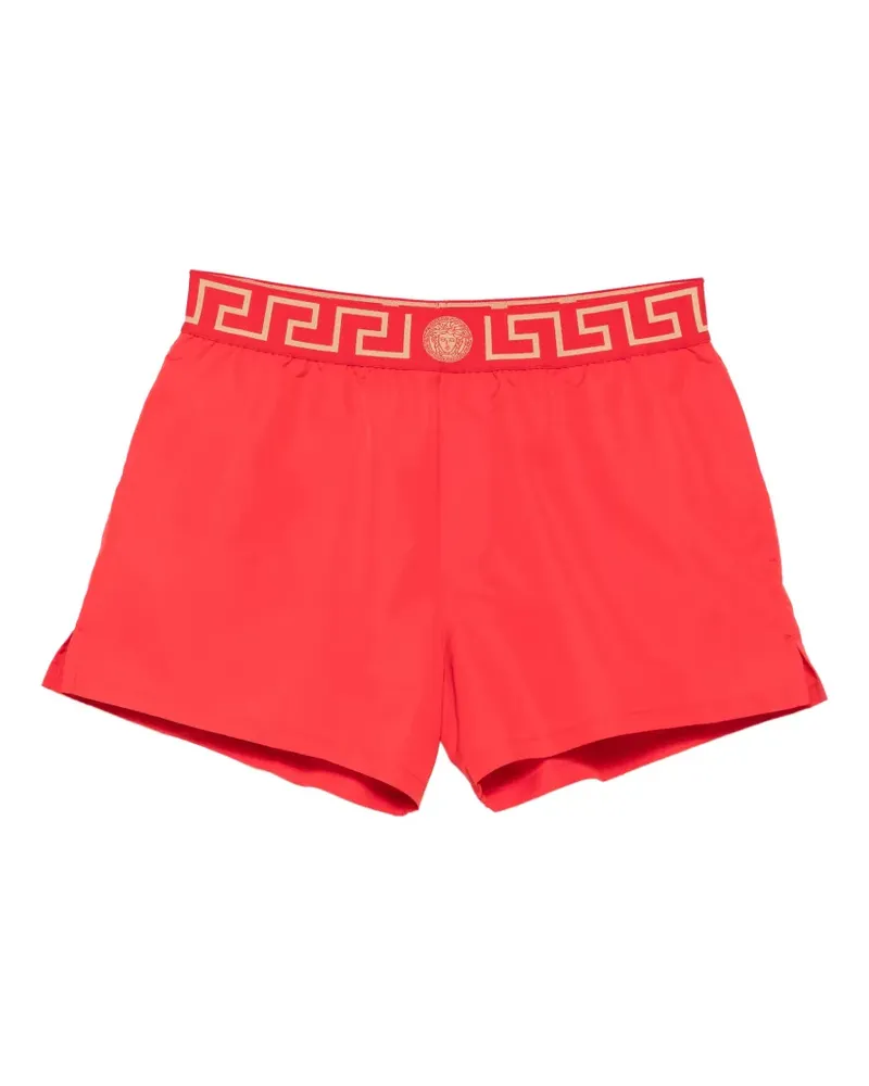 Versace Badeshorts mit Medusa - Rot Rot