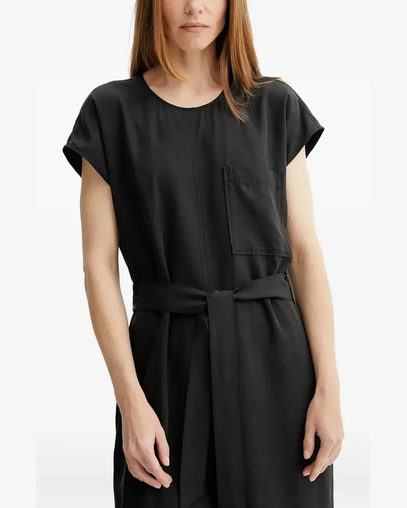 Marc O'Polo belted-detail jumpsuit - Schwarz Schwarz