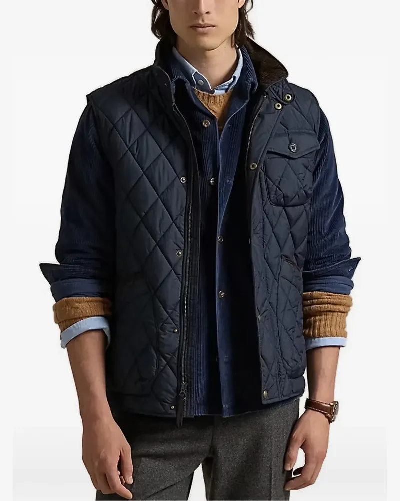 Ralph Lauren quilted gilet - Blau Blau