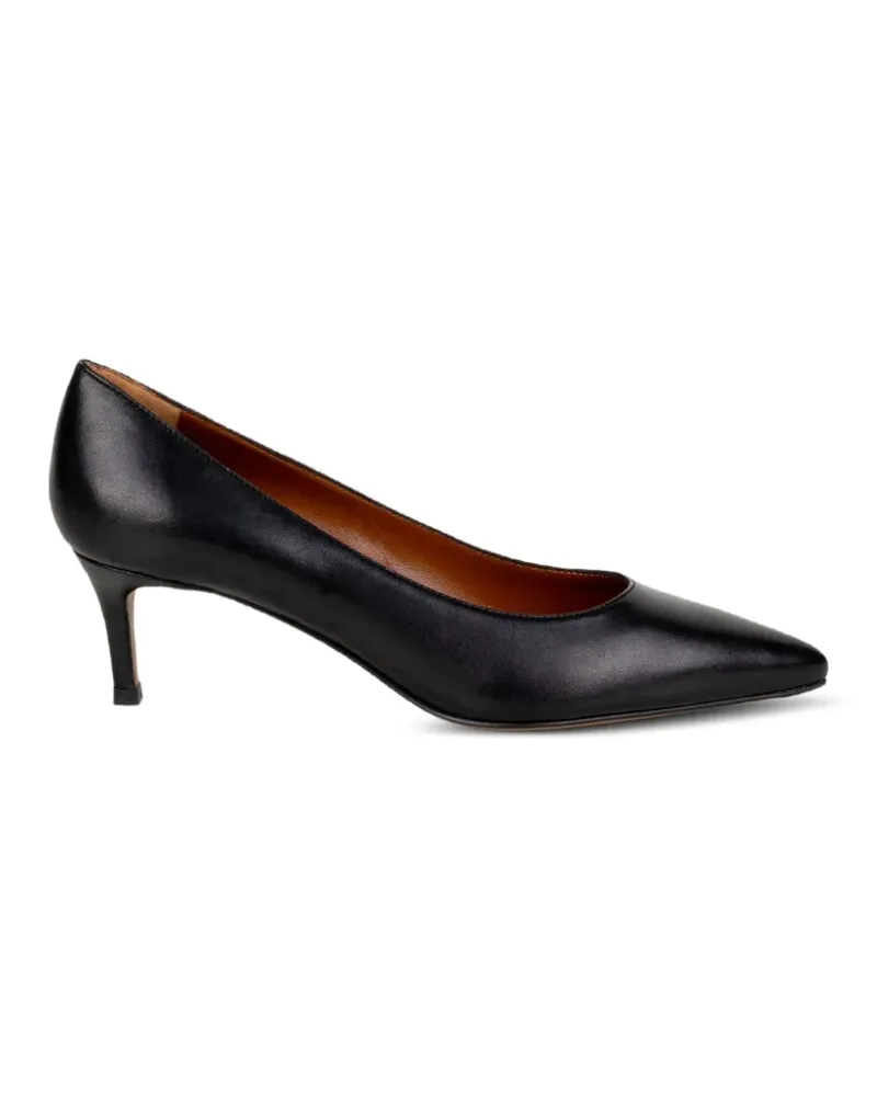 FESTA Milano pointed-toe leather pumps - Schwarz Schwarz