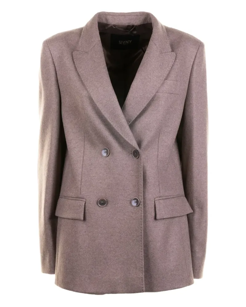 Seventy double-breasted wool blazer - Braun Braun