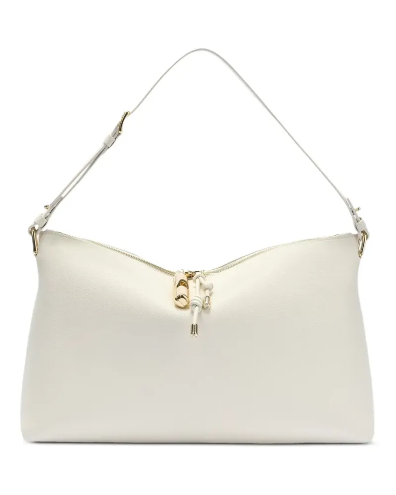 Furla Große Debbie Schultertasche - Weiß Weiß