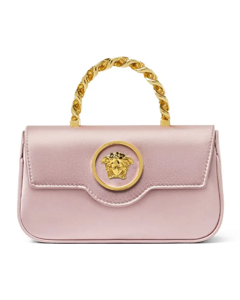 Versace La Medusa Mini-Tasche aus Satin - Rosa Rosa