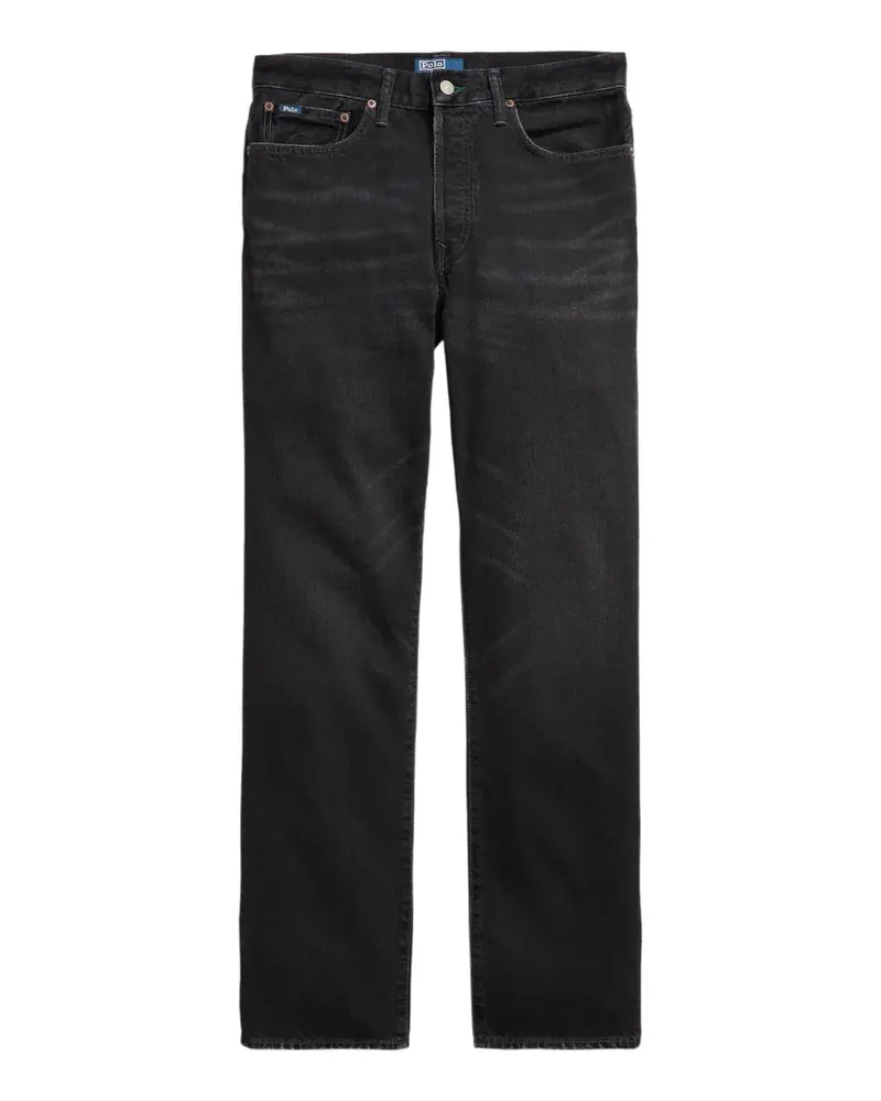 Ralph Lauren Gerade Five-Pocket-Jeans - Schwarz Schwarz