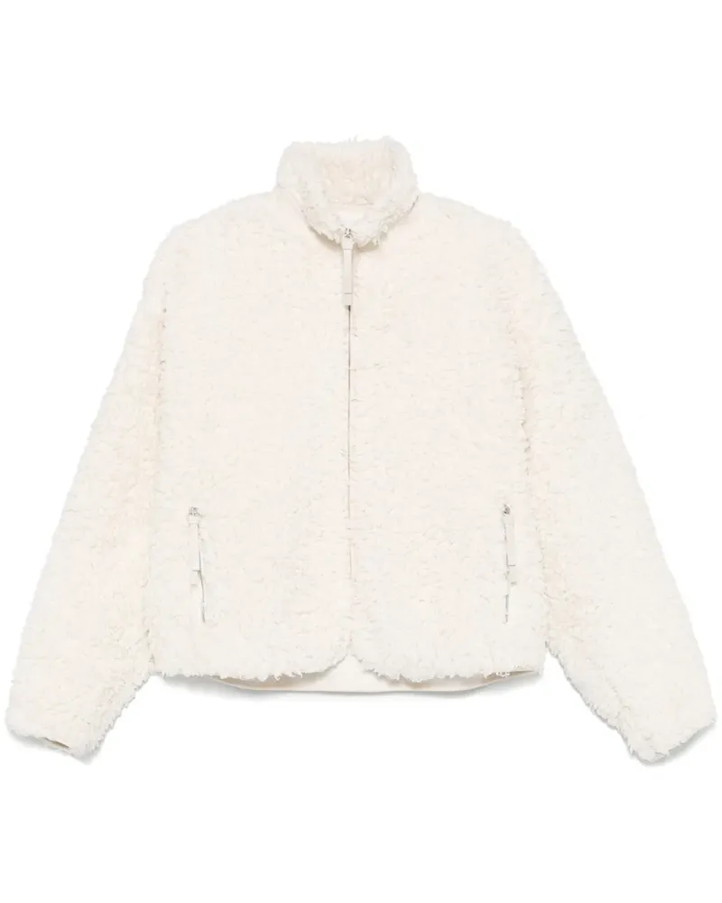Jil Sander Jacke aus Fleece - Weiß Weiß