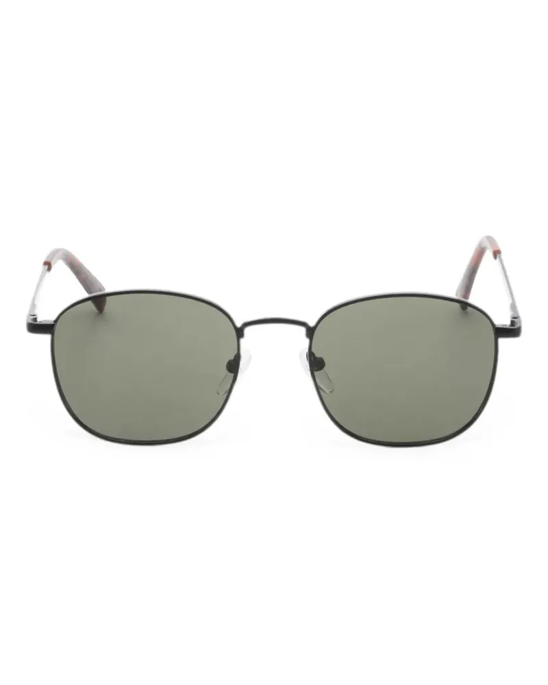 Calvin Klein Sonnenbrille mit eckigem Gestell - Schwarz Schwarz