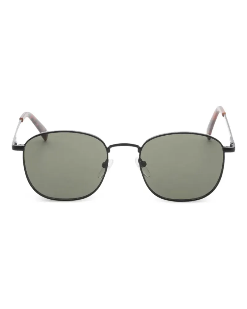 Calvin Klein Sonnenbrille mit eckigem Gestell - Schwarz Schwarz