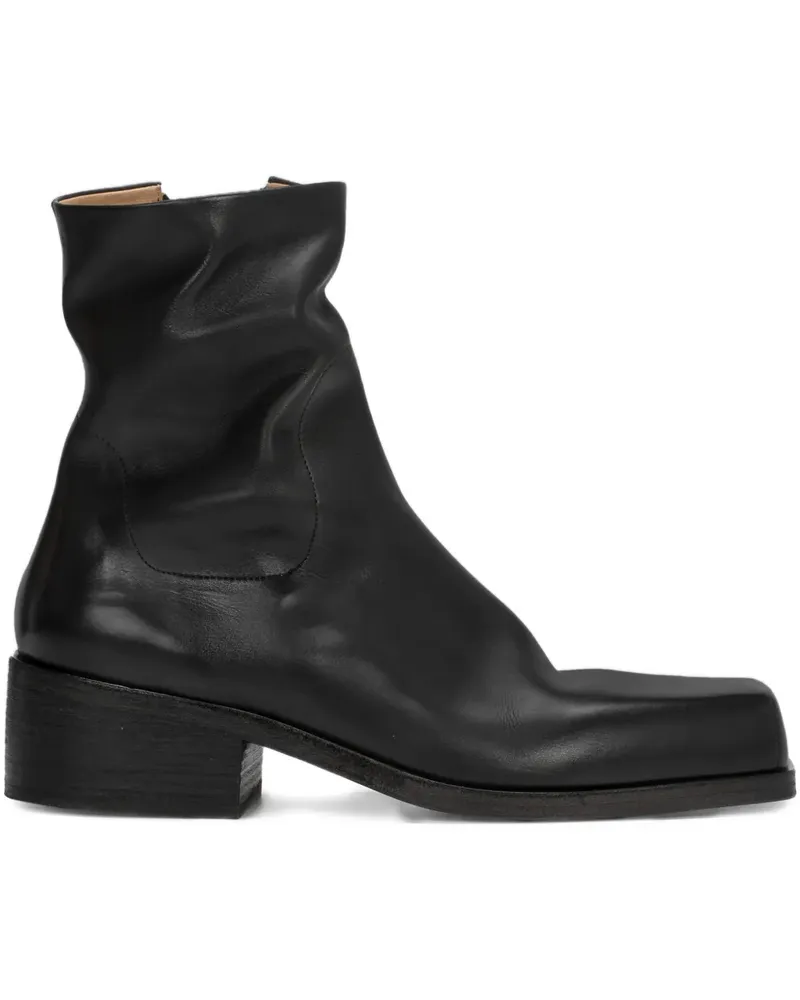 Marsèll Stiefel mit eckiger Kappe - Schwarz Schwarz