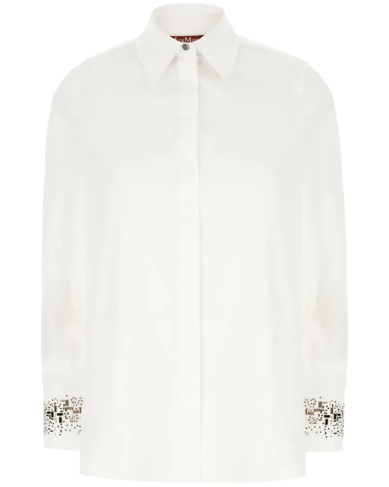 Max Mara Queva Hemd - Weiß Weiß