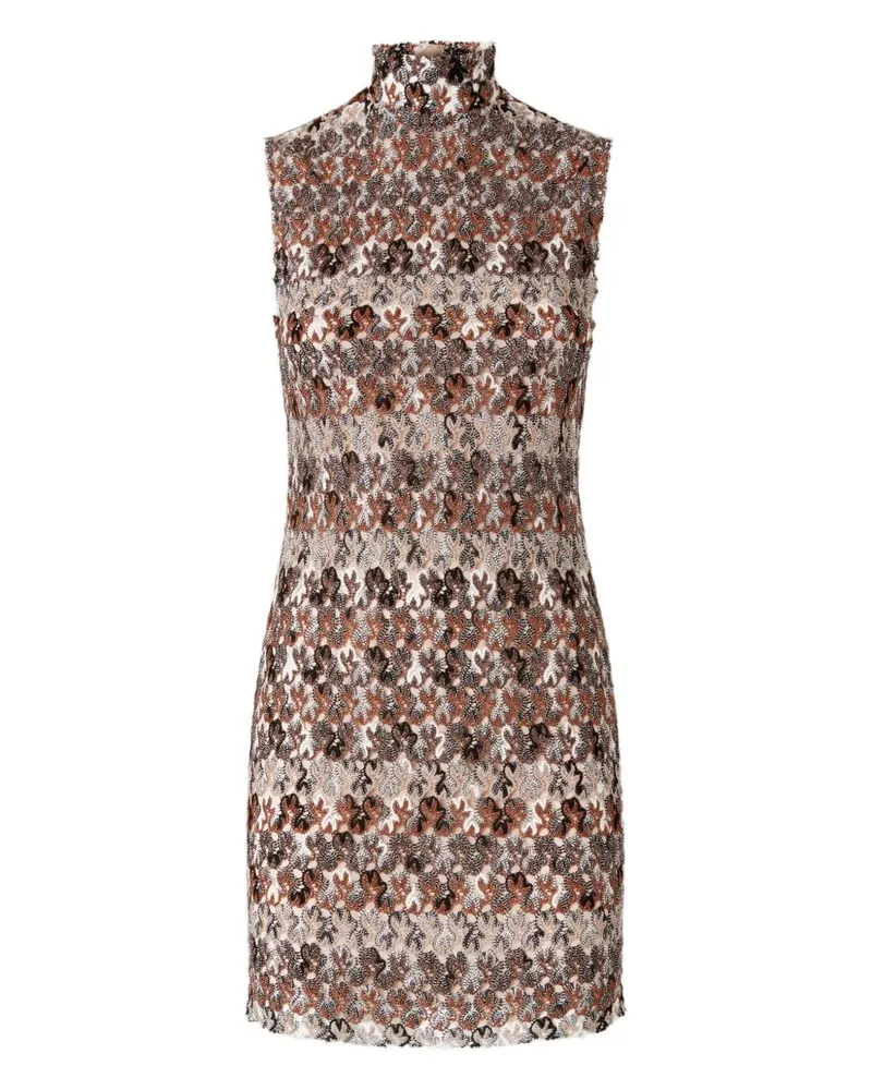 Missoni Minikleid aus floraler Spitze - Nude Nude