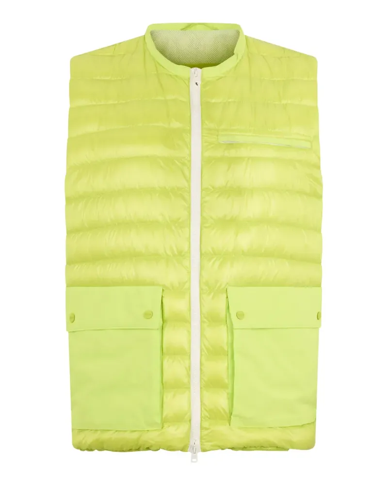 Herno quilted zip-fastening gilet - Gelb Gelb