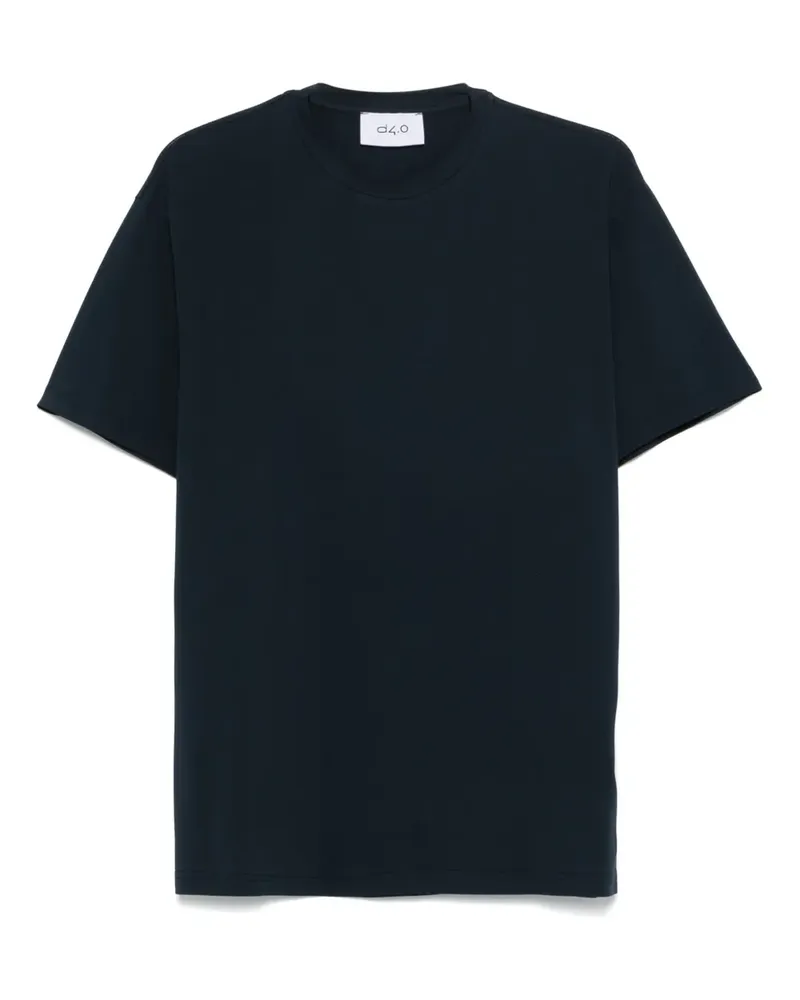 D4.0 Klassisches T-Shirt - Blau Blau