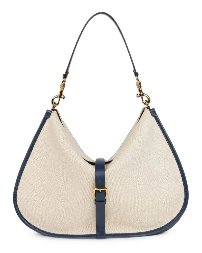 Etro Kleiner Shopper aus Canvas - Nude Nude