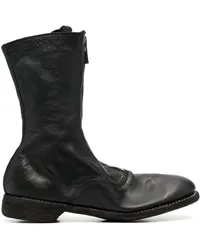 GUIDI Stiefel mit runder Kappe Schwarz