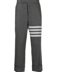 Thom Browne Tief sitzende Baggy-Hose Grau