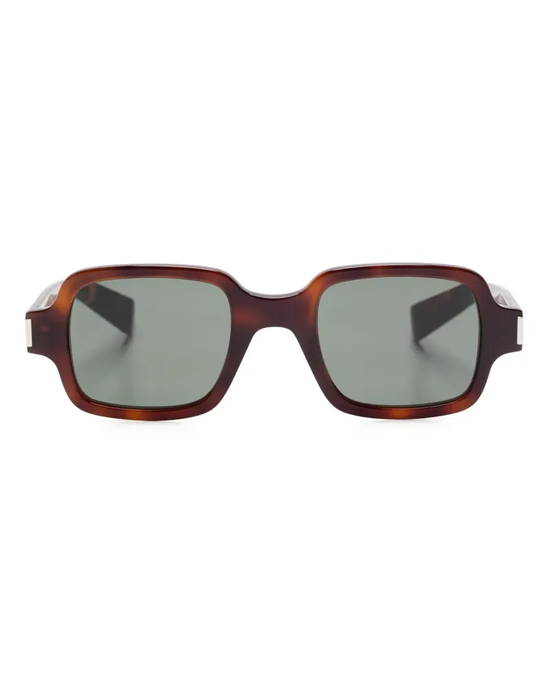 Saint Laurent Sonnenbrille in Schildpattoptik - Braun Braun