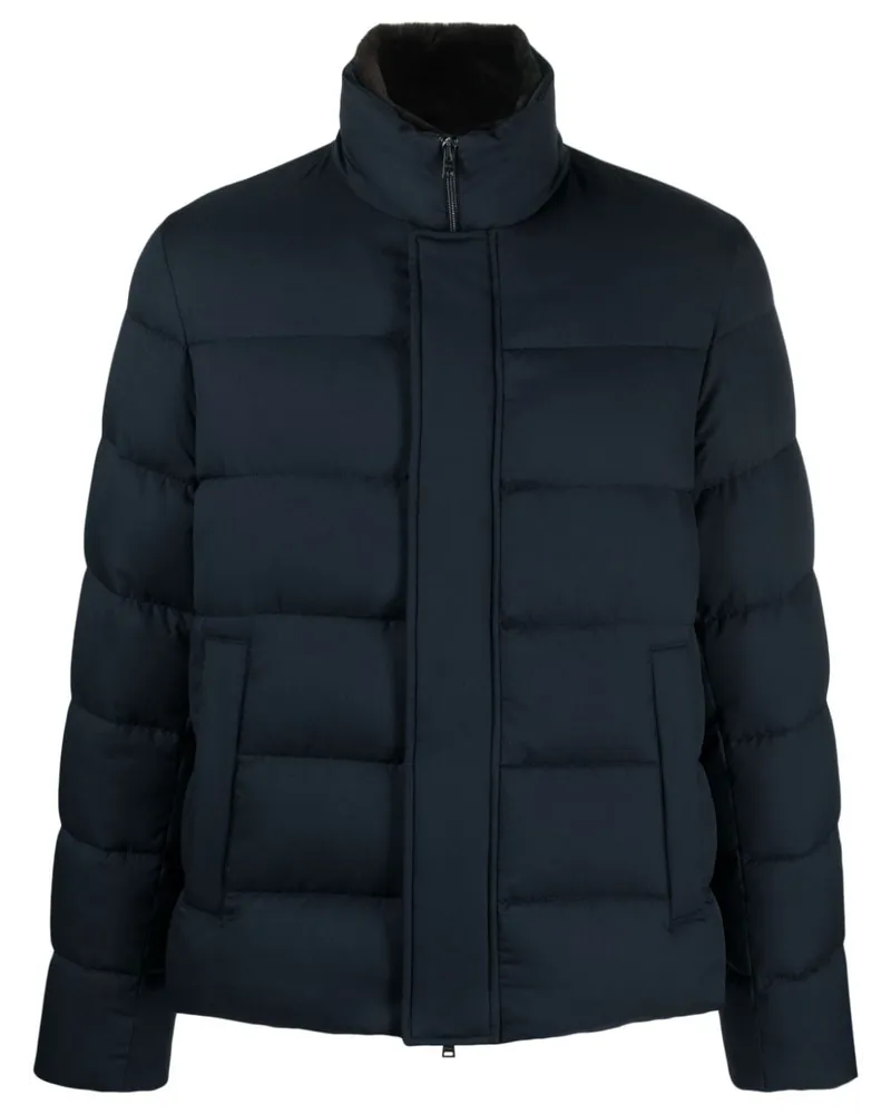 Herno Gesteppte Daunenjacke - Blau Blau