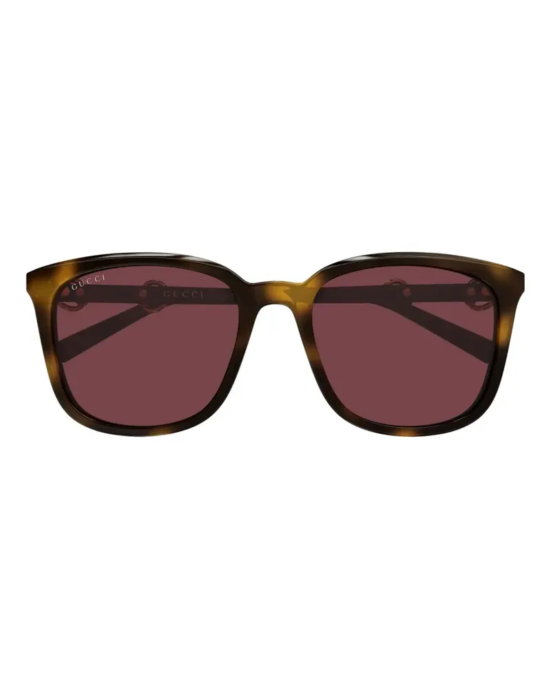 Gucci square-frame sunglasses - Braun Braun