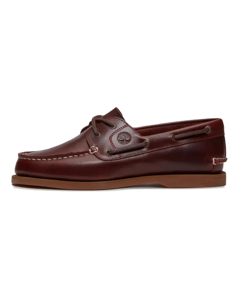 Timberland stitching boat shoes - Rot Rot