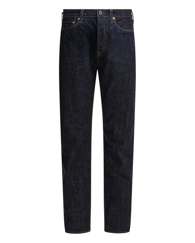 KAPITAL Jeans mit Kontrastnaht - Blau Blau
