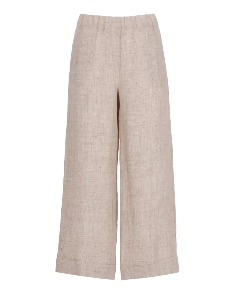 D.EXTERIOR Hose mit Umschlag - Nude Nude
