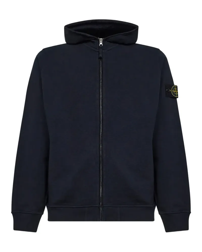 Stone Island zip-up hoodie - Blau Blau
