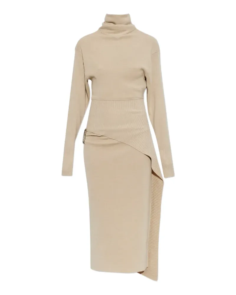 Lanvin wool and cashmere midi dress - Nude Nude