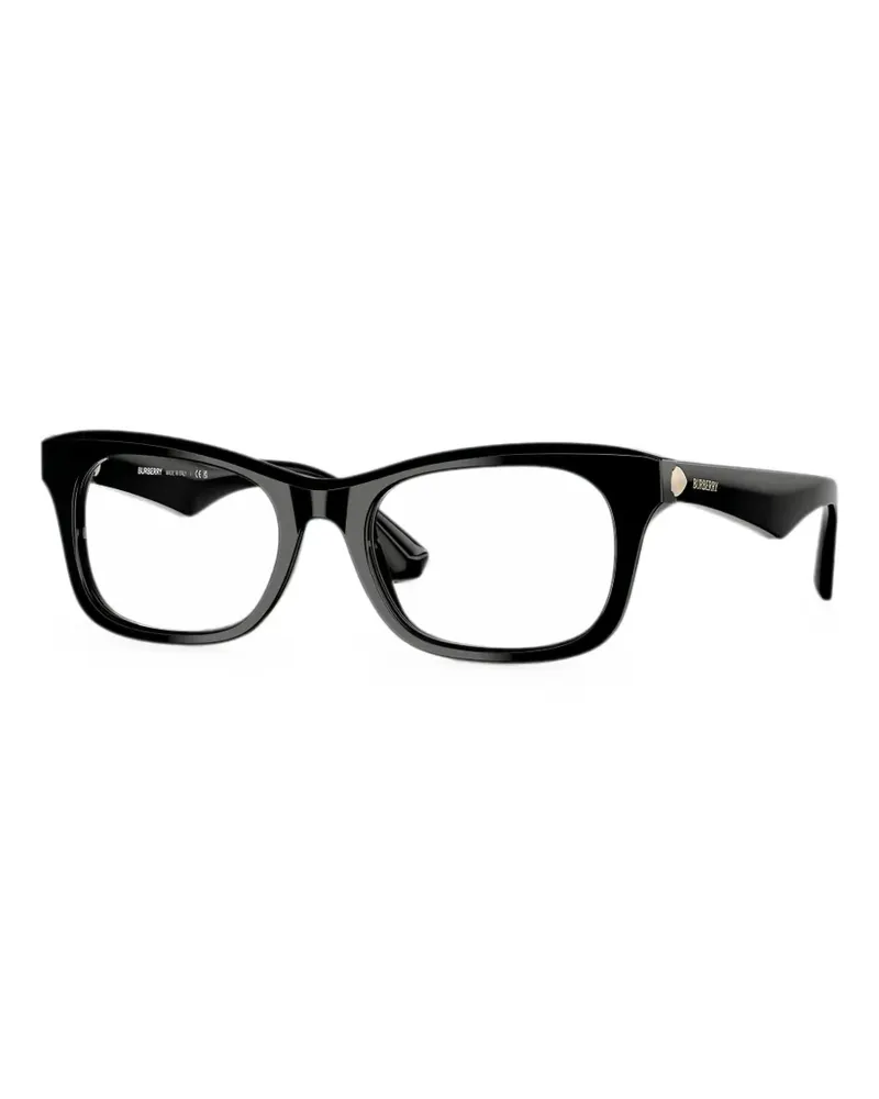 Burberry Brille mit eckigem Gestell - Schwarz Schwarz