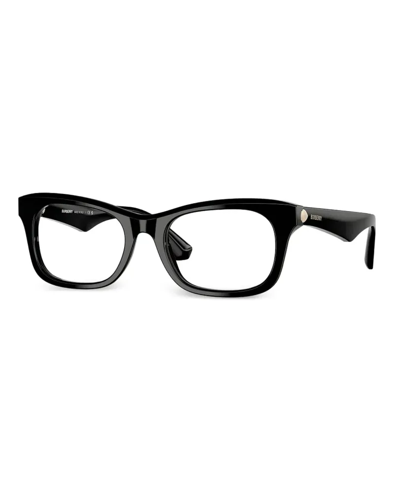 Burberry Brille mit eckigem Gestell - Schwarz Schwarz