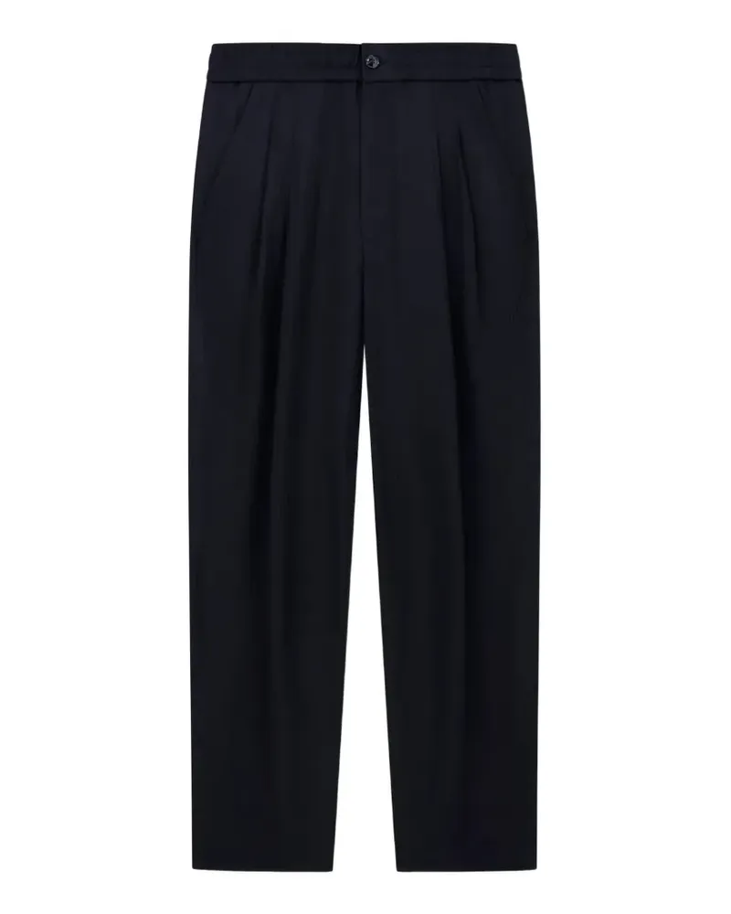Giorgio Armani pleated trousers - Blau Blau