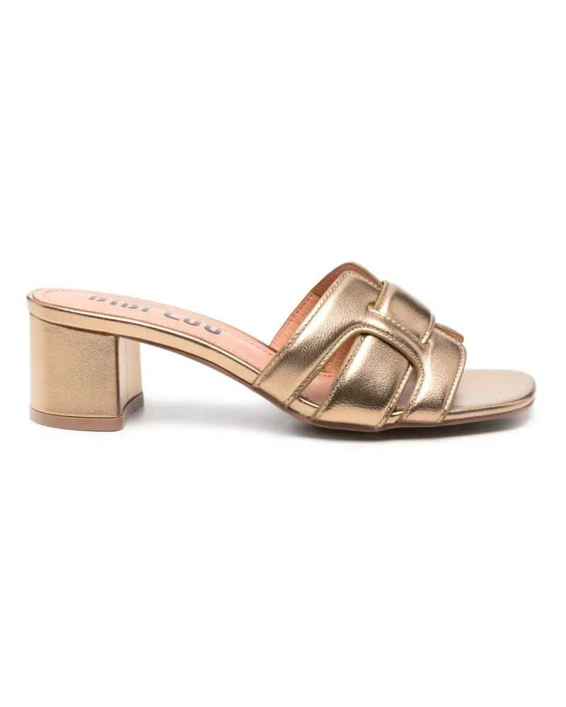 Bibi Lou cut-out mules - Braun Braun