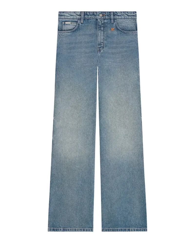 Courrèges Hammer Baggy-Hose - Blau Blau