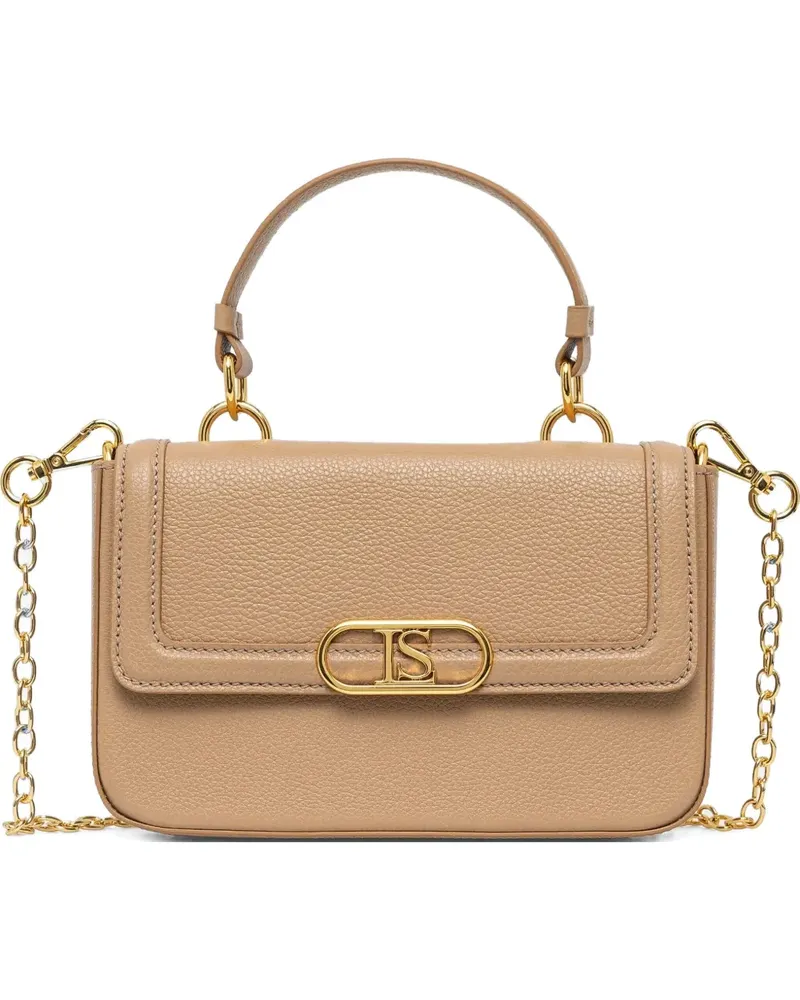 Luisa Spagnoli Imari Tote Bag mit Kettenriemen - Nude Nude