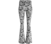 Stacey Jeans mit Zebra-Print