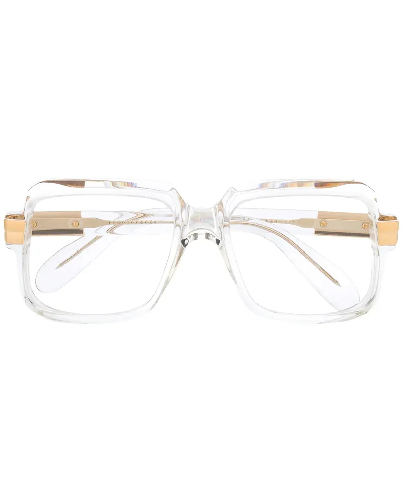 CAZAL Eckige Oversized-Brille - Weiß Weiß