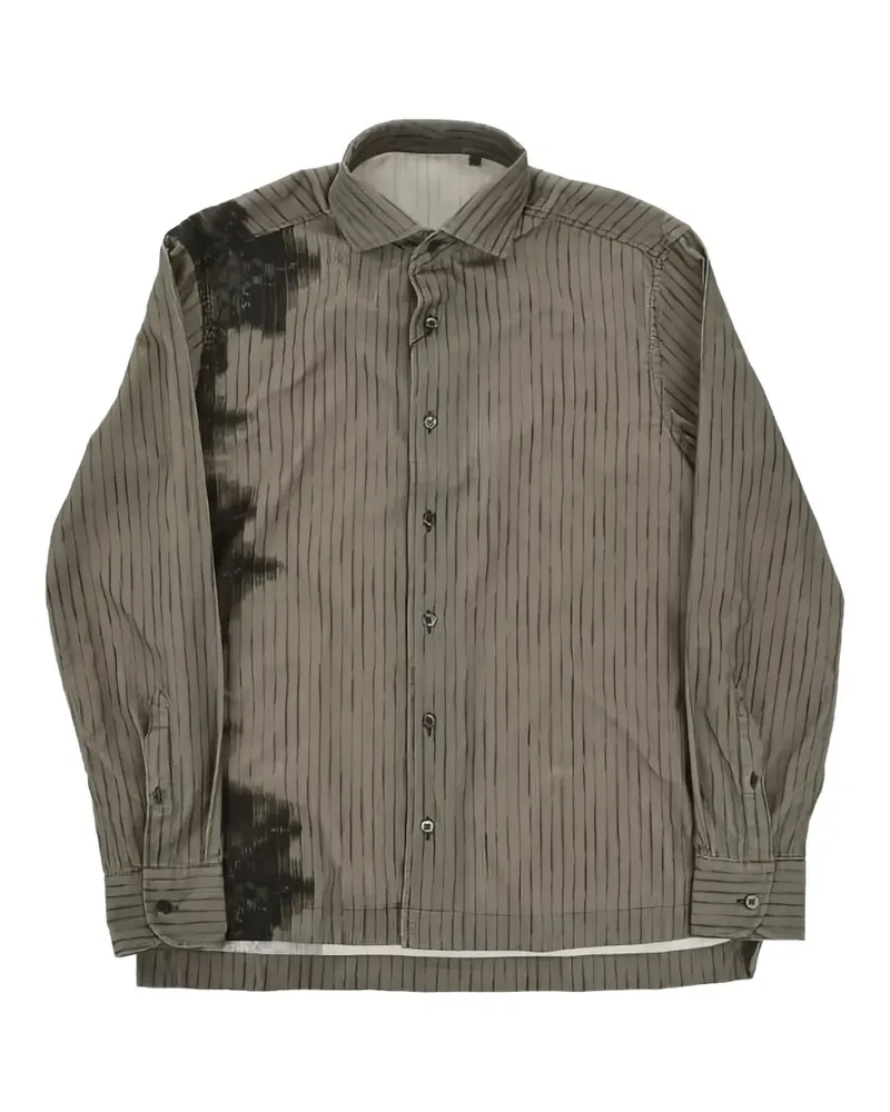 Corneliani striped shirt - Grau Grau
