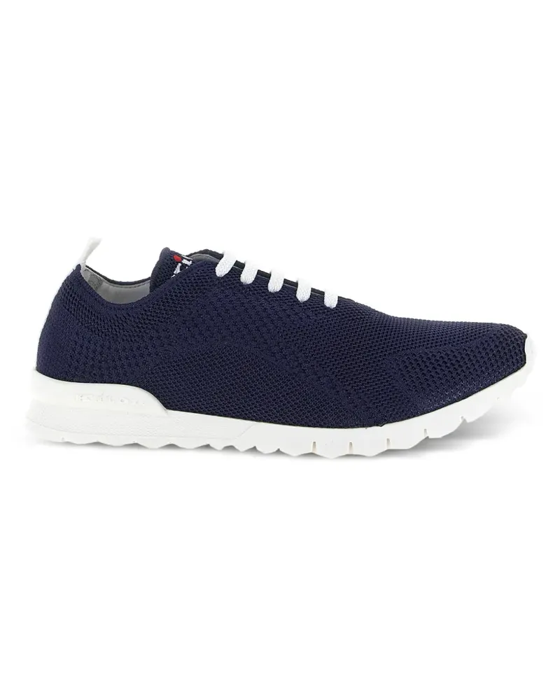 Kiton Fits knit sneakers - Blau Blau