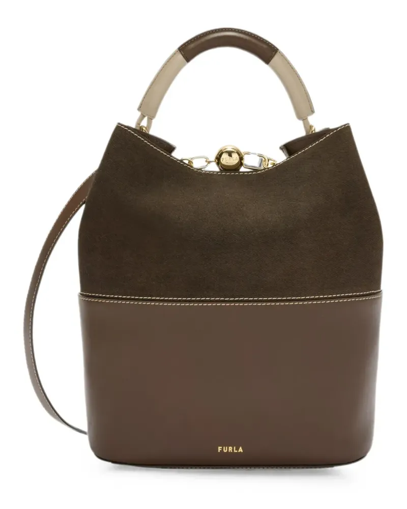 Furla Sfera Beuteltasche - Braun Braun