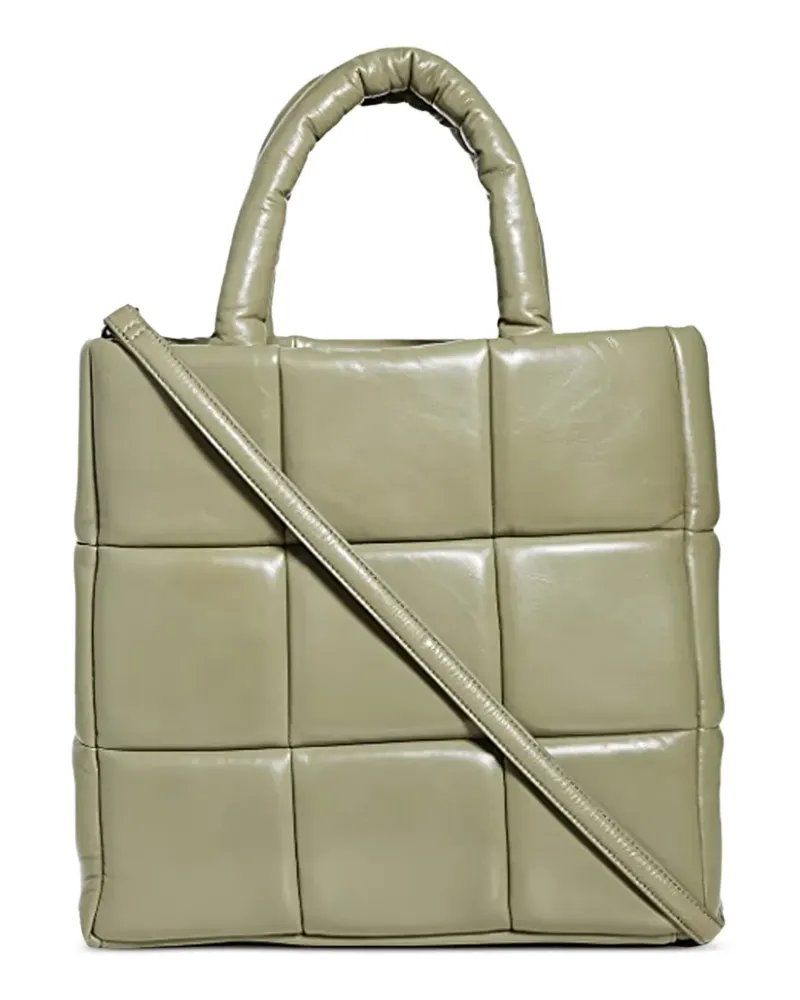 STAND Gesteppter Assante Tote Bag - Grün Grün