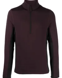 Aztech Mountain Fleecepullover mit Reißverschluss Violett