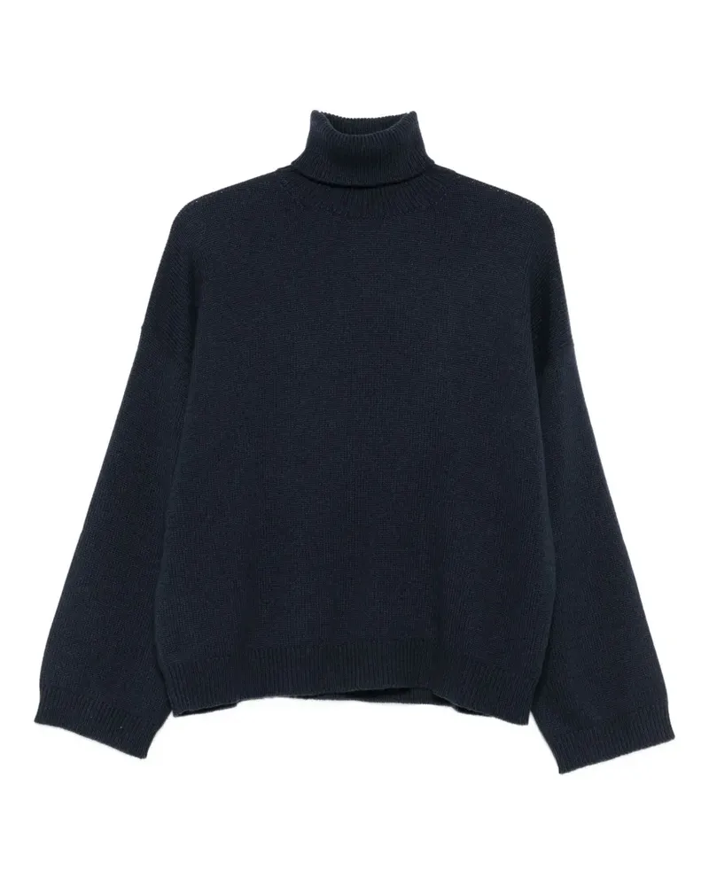 Brunello Cucinelli Klassischer Rollkragenpullover - Blau Blau