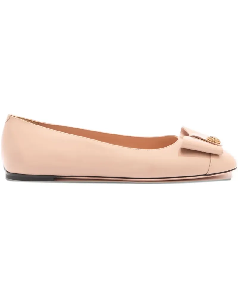 Bally Ballerinas mit B-Schleife - Nude Nude