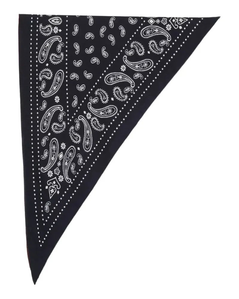 Destin Bandana mit Paisley-Print - Blau Blau