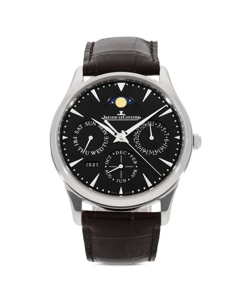 Jaeger-LeCoultre 2021 pre-owned Master Ultra Thin Perpetual 39mm - Schwarz Schwarz