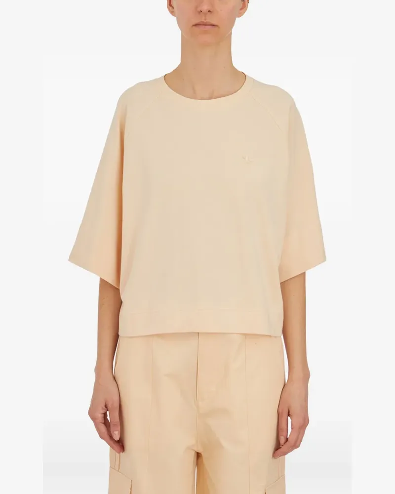 adidas PREMIUM ESSENTIAL crew-neck T-shirt - Nude Nude