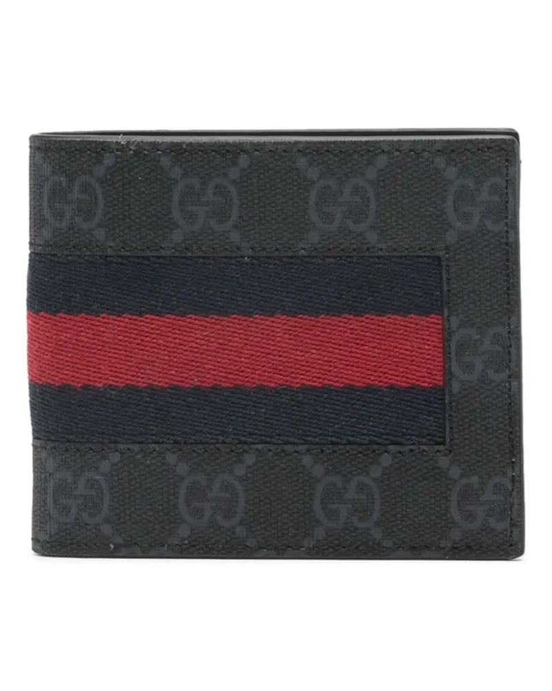 Gucci GG Supreme Portemonnaie Schwarz