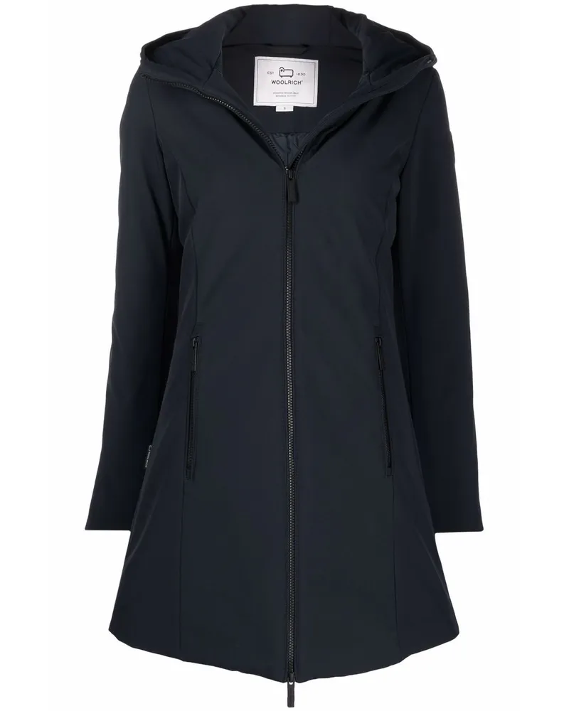 Woolrich Gefütterter Kapuzenparka - Blau Blau